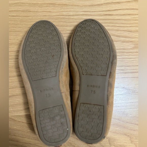 Birdies The Sterling Tan Suede Leather Quilted Slip-On Flats Size 7.5 - Picture 10 of 10
